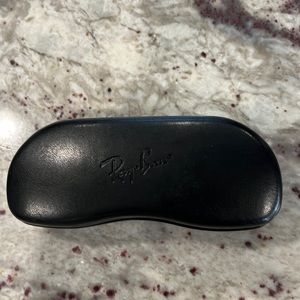 Authentic Ray-Ban Glasses Case and dust cloth